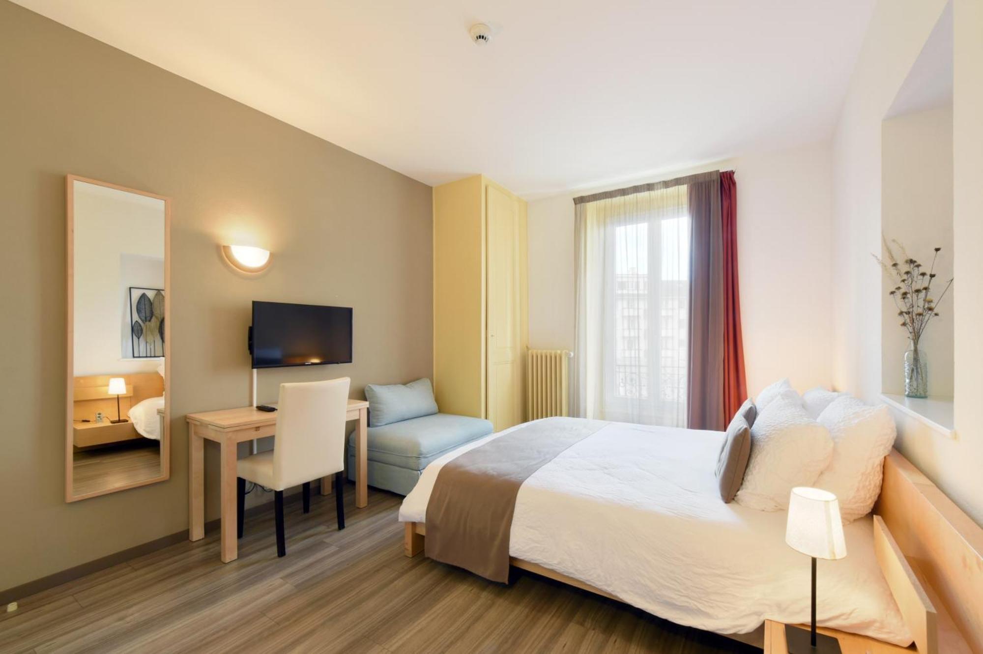 לוזאן Hotel Du Marche חדר תמונה