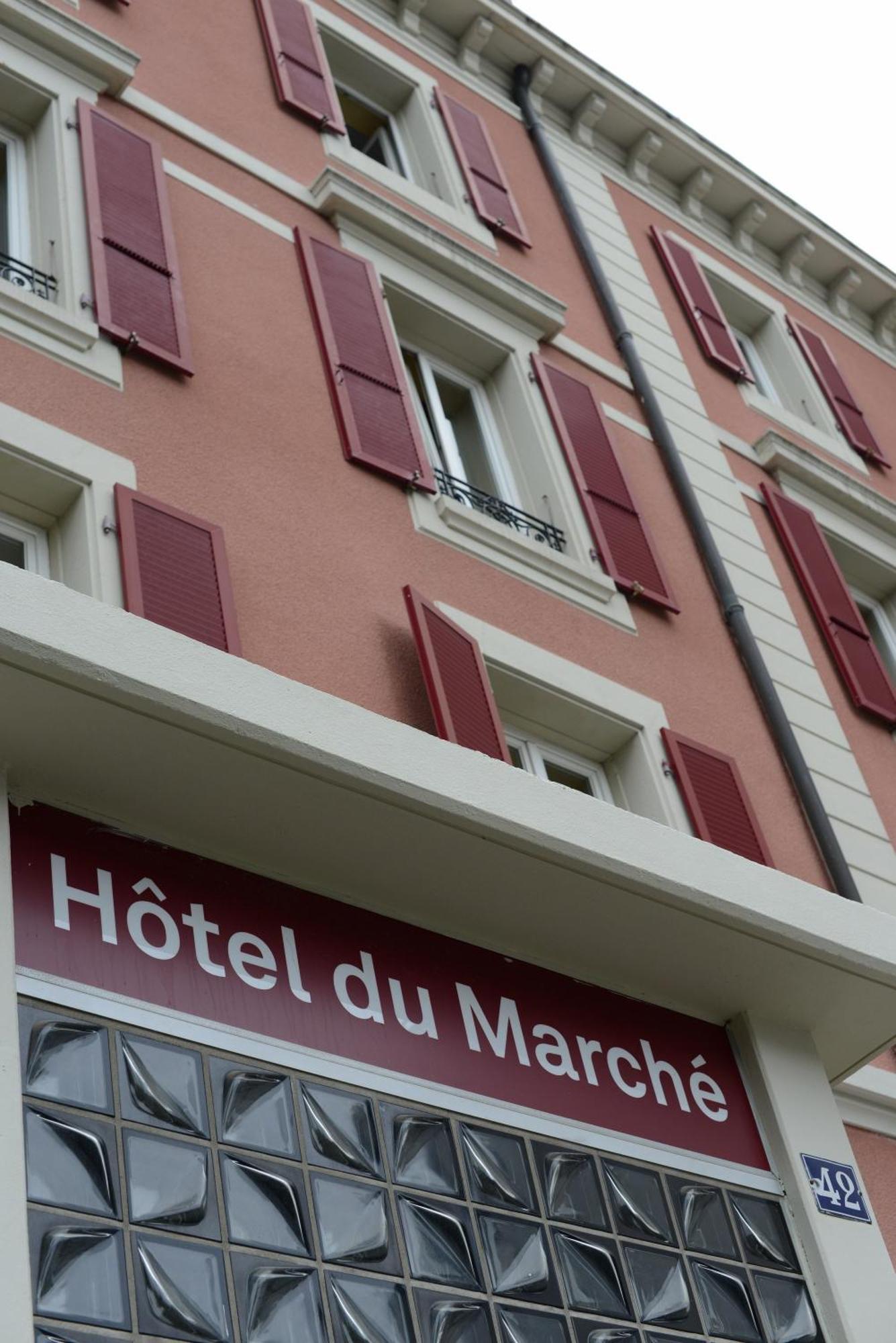 לוזאן Hotel Du Marche מראה חיצוני תמונה