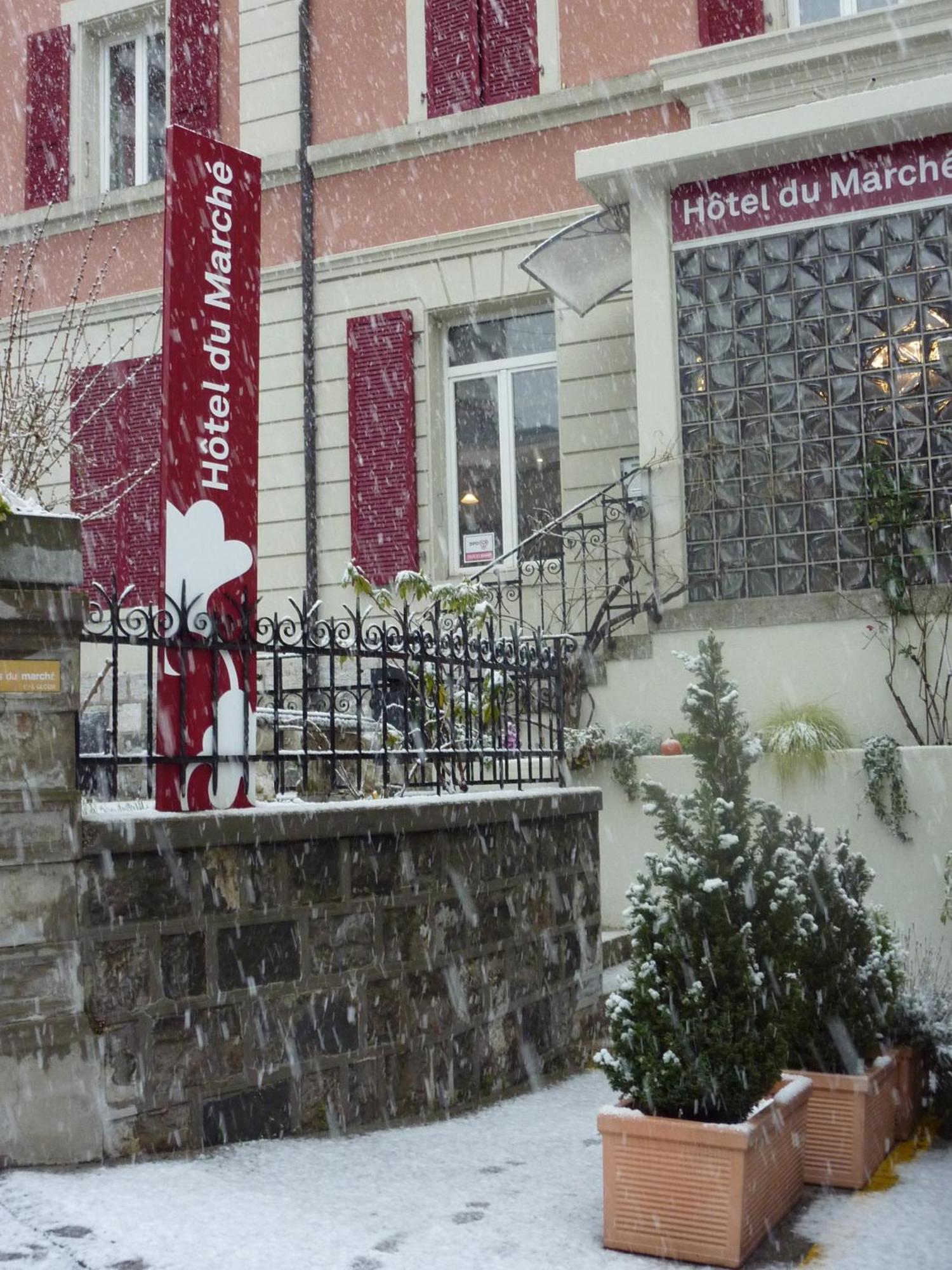 לוזאן Hotel Du Marche מראה חיצוני תמונה